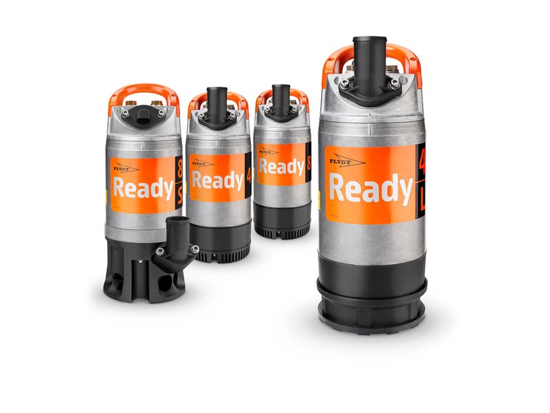 Pompy zatapialne Flygt z rodziny Ready